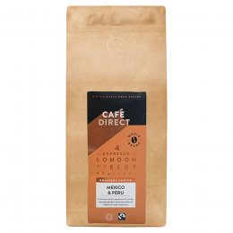 Cafedirect London Fields Organic Roasters Choice Espresso Beans - 1kg