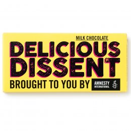 Amnesty Delicious Dissent Milk Chocolate - 100g