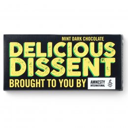 Amnesty Delicious Dissent Mint Dark Chocolate - 100g