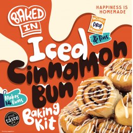 BakedIn Iced Cinnamon Bun Baking Kit
