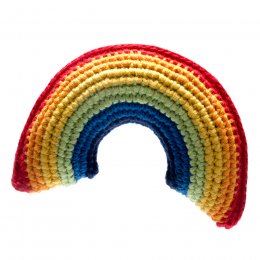 Crochet Cotton Rainbow Baby Toy