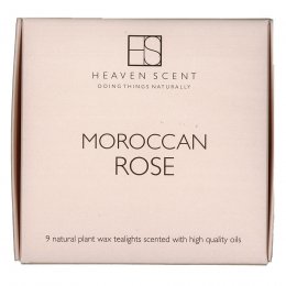 Natural Heritage Scented Tealights - Moroccan Rose - Box of 9
