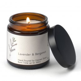 Natural Botanical Candle - Lavender & Bergamot