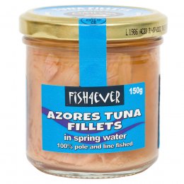Fish 4 Ever Azores Tuna Fillets in Water - 150g