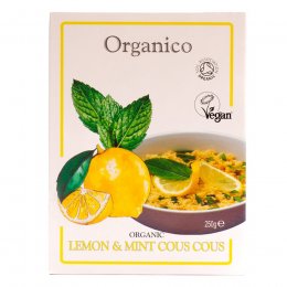 Organico Organic Lemon & Mint Couscous - 250g
