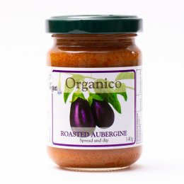 Organico Organic Roasted Aubergine Spread & Dip - 140g