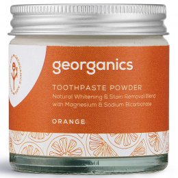 Georganics Natural Toothpowder - Orange - 60ml