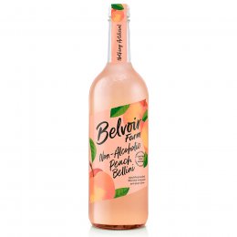 Belvoir Non-Alcoholic Peach Bellini - 750ml