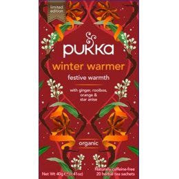 Pukka Winter Warmer Organic Herbal Tea - 20 Bags