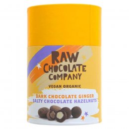 The Raw Chocolate Co Chocolate Ginger & Hazelnuts - 180g