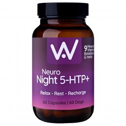 Well Actually Neuro Night 5-HTP + Nutritional Sleep Support - 60 days