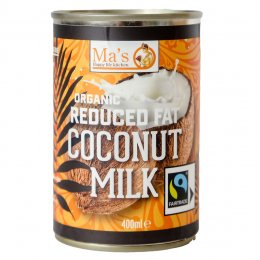 Fairtrade Organic Reduced Fat Coconut Milk - 400ml
