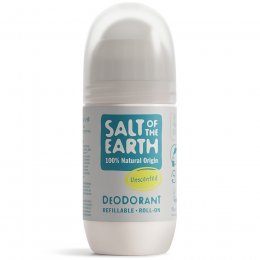 Salt of the Earth Natural Deodorant Refillable Roll-on - Unscented - 75ml