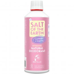 Salt of the Earth Natural Deodorant Spray Refill - Lavender & Vanilla - 500ml