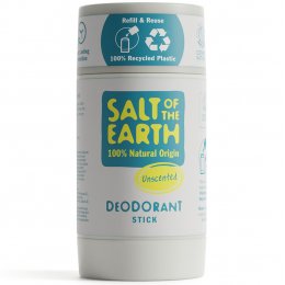 Salt of the Earth Natural Deodorant Refillable Stick - Unscented - 84g