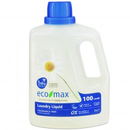 Eco-Max Non-Bio Laundry Liquid - Fragrance Free & Baby - 3L - 100 Washes
