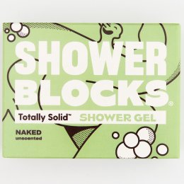 Shower Blocks Solid Shower Gel - Unscented - 100g