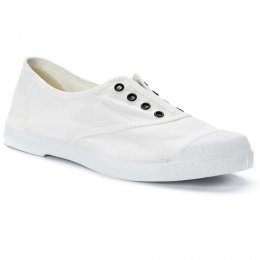 Natural World Organic Cotton Canvas Sneakers - White