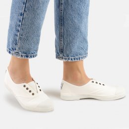 Natural World Organic Cotton Canvas Sneakers - White