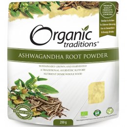 Organic Traditions Ashwagandha Powder - 200g
