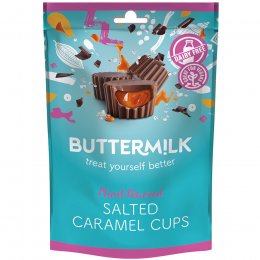 Buttermilk Vegan Salted Caramel Cups - 100g