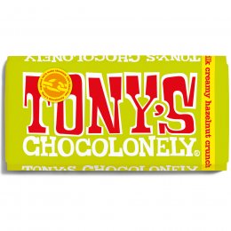 Tonys Chocolonely Milk Creamy Hazelnut Crunch - 180g