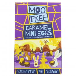 Moo Free Caramel Mini Eggs - 88g