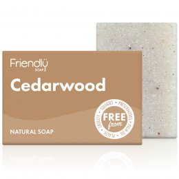 Friendly Soap Cedarwood Soap Bar - 95g