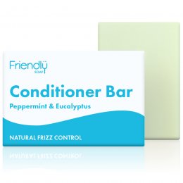 Friendly Soap Natural Conditioner Bar - Peppermint & Eucalyptus - 90g