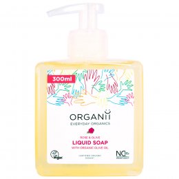 Organii Organic Liquid Soap - Rose & Olive - 300ml