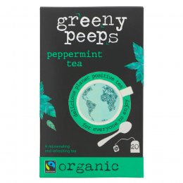 Greenypeeps Organic Peppermint Tea - 20 Bags