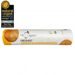 Mr Organic Ginger & Lemon Biscuits - 250g