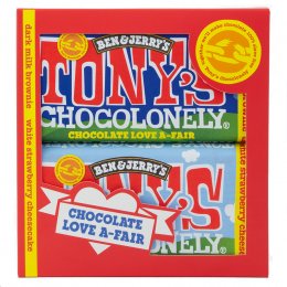 Tonys Chocolonely Ben & Jerrys Two Bar Gift Set - 412g