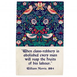 William Morris Strawberry Thief Organic Cotton Towel