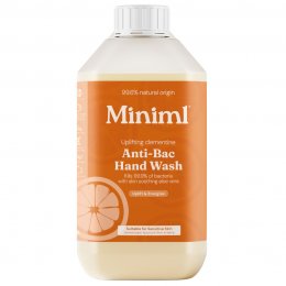 Miniml Anti-Bac Hand Wash Refill - Uplifting Clementine - 2L