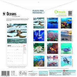 WWF Oceans 2027 Wall Calendar