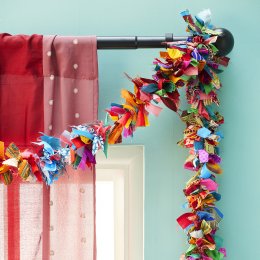 Sari Tinsel Garland - Multi - 200cm