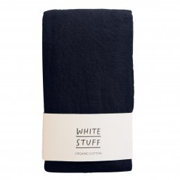 White Stuff Patty Plain Organic Tights - Dark Navy