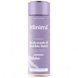 Miniml Bodywash & Bubble Bath - Calming Lavender - 400ml