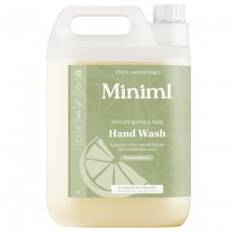 Miniml Hand Wash Refill  - Refreshing Lime & Basil - 5L