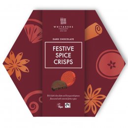 Whitakers Festive Spice Honeycomb Crisps - 165g