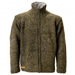 Donegal Zip Jacket - Moss