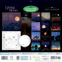 Living By The Moon 2027 Wall Calendar
