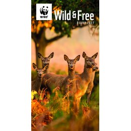 WWF Wild & Free Slim Deluxe 2027 Diary