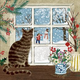 Amnesty International Christmas Cards - Christmas Morning - Pack of 10