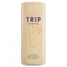 Trip CBD Infused Drink - Peach & Ginger - 250ml