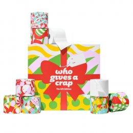 Who Gives a Crap Christmas Gift Edition Extra Soft Bamboo Toilet Tissue - 48 Rolls