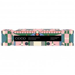 Coco Chocolatier Festive Cracker - Dark Chocolate Buttons - 80g