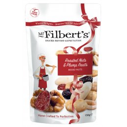 Mr Filberts Roasted Nuts & Plump Fruit Mix - 150g