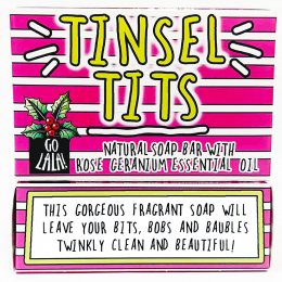 Go La La Tinsel Tits Soap Bar - 95g